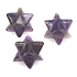 Ametyst Merkaba hmatka z přírodního kamene 13 mm,1 kus, kámen králů a biskupů