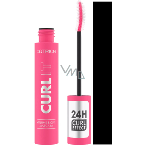 Catrice Curl It Volume & Curl řasenka pro objemné a zatočené řasy 010 Deep Black 11 ml