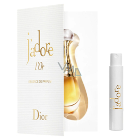 Christian Dior Jadore L´Or Essence parfém pro ženy 1 ml s rozprašovačem, vialka