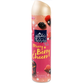 Glade Merry Berry Cheers s vůní svařeného vína a lesních plodů osvěžovač vzduchu sprej 300 ml