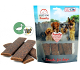 Fine Dog Family kachní pásek přírodní masová pochoutka pro psy 200 g