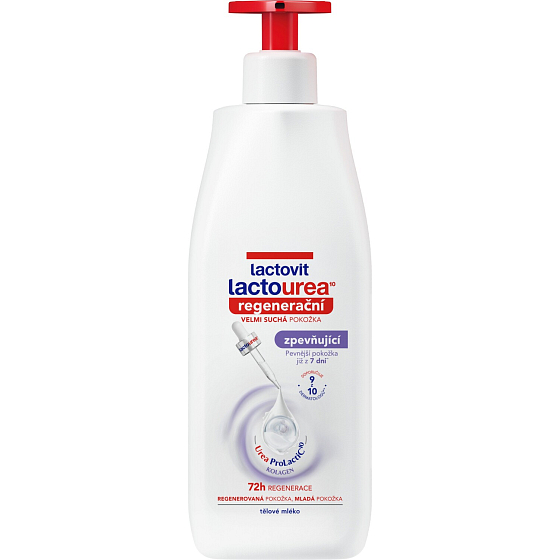 Lactovit Zpevňující tělové mléko s dávkovačem, 400 ml