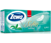 Zewa Softis Menthol papírové parfémované kapesníky 4vrstvé 10 x 10 kusů