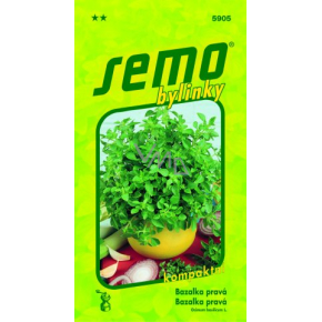 Semo Bazalka pravá kompaktní bylinky 0,8 g