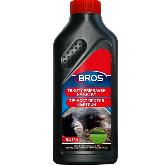 Bros Tekutý prostředek na odpuzování krtků 500 ml