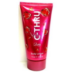 C-Thru Ruby tělové mléko pro ženy 75 ml