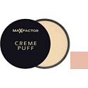 Max Factor Make-up & pudr Creme Puff Refill + štětec na pudr Powder Brush, kosmetická sada