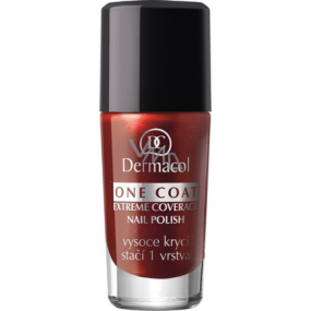 Dermacol One Coat Extreme Coverage Nail Polish Lak na nehty 119 10 ml