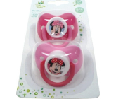 Disney Minnie Mouse šidítko silikonové anatomické 3+ 2 kusy