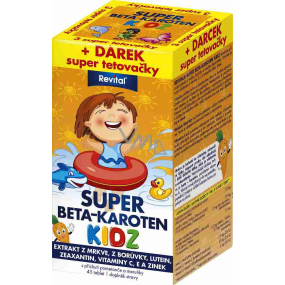 Revital Super Beta-Karoten Kids doplněk stravy 45 tablet