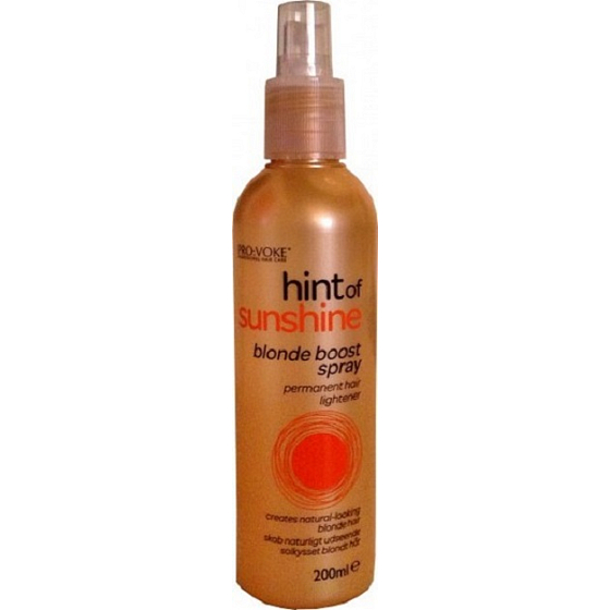 Pro:Voke Hint of Sunshine Blonde Boost Zesvětlující sprej na blond vlasy 200 ml