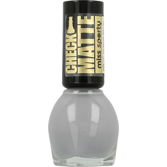 Miss Sporty Check Matte lak na nehty 001 7 ml