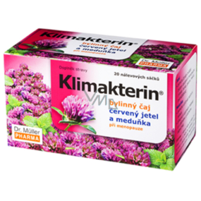 Dr. Müller Klimakterin bylinný čaj při menopauze 20 x 1,5 g