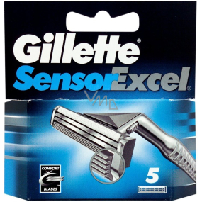 Gillette Sensor Excel náhradní břity pro muže 3 kusy