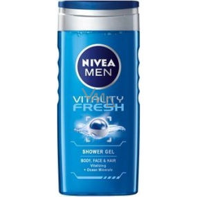 Nivea Men Vitality Fresh sprchový gel osvěžující péče 250 ml