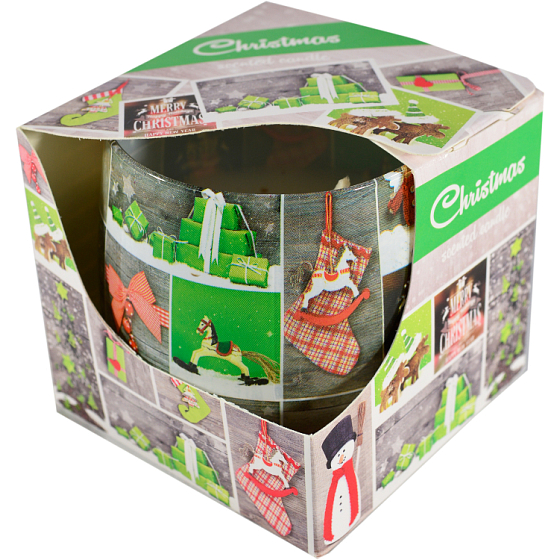 Admit Christmas Colage aromatická svíčka ve skle 100 g