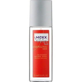 Mexx Energizing Man parfémovaný deodorant sklo 75 ml Tester