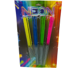 Klásek Prskavky Neon barevné 28 cm 20 kusů kategorie F1 prodejné od 18 let!