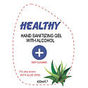 Healthy Touch Aloe Vera antibakteriální dezinfekční gel virucidní 69% alkoholu 400 ml