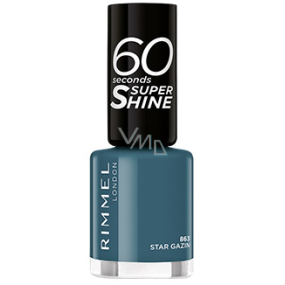 Rimmel London 60 Seconds Super Shine Nail Polish lak na nehty 863 Star Gazin 8 ml