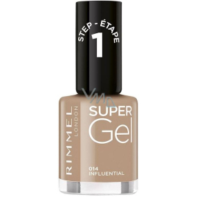 Rimmel London Super Gel lak na nehty 014 Influential 12 ml