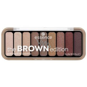 Essence Brown edition paletka očních stínů 30 Gorgeous Browns 1 kus