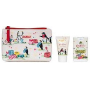 Heathcote & Ivory Festive Party Animals krém na ruce 30 ml + dezinfekce na ruce 15 ml + kosmetická taška, kosmetická sada