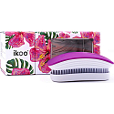 Ikoo Pocket Paradise kapesní kartáč na vlasy podle čínské medicíny Sugar Plum White