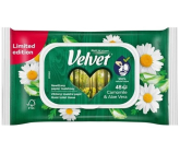 Velvet Heřmánek & Aloe Vera vlhčený toaletní papír 42 kusů