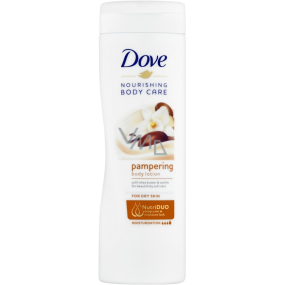 Dove Purely Pampering Bambucké máslo a vanilka tělové mléko pro suchou pokožku 400 ml