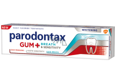 Parodontax Gum+Breath and Sensitivity Whitening zubní pasta 75 ml