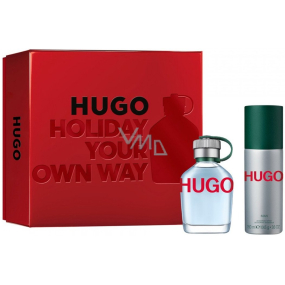 Hugo Boss Hugo Man toaletní voda 75 ml + deodorant sprej 150 ml, dárková sada pro muže