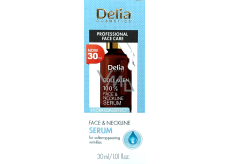 Delia Cosmetics Collagen hydratační pleťové sérum na obličej a krk s kolagenem 30 ml