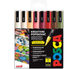 Posca Univerzální sada akrylátových popisovačů 0,9 - 1,3 mm Autumn mix zemitých tónů 8 kusů PC-3M