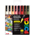 Posca Univerzální sada akrylátových popisovačů 0,9 - 1,3 mm Autumn mix zemitých tónů 8 kusů PC-3M