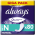 Always Normal Fresh Protection slipové intimní vložky bez parfemace 80 kusů