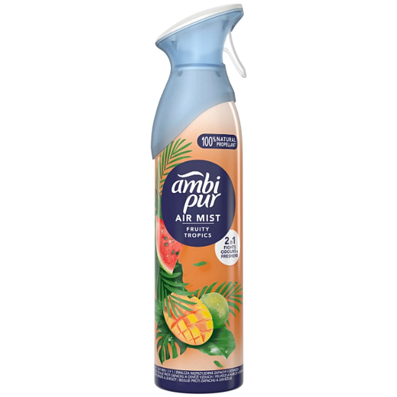 Ambi Púr Fruity Tropics - Tropické ovoce osvěžovač vzduchu sprej 185 ml