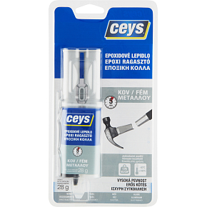 Ceys Kov epoxidové dvousložkové lepidlo, 28 g Ceys Kov epoxidové dvousložkové lepidlo, 28 g