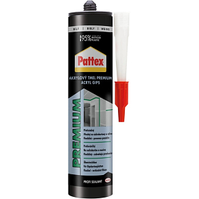 PATTEX Akrylový tmel Premium, bílý, 280 ml