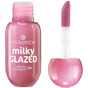 Essence lesklý balzám na rty milky GLAZED 04 Berry Au Lait 4 ml