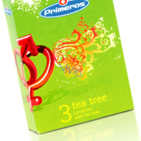 Primeros Tea Tree kondom 3 kusy