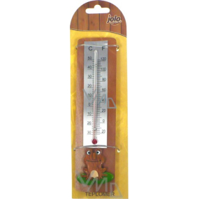 Nekupto Jolo Natura pokojový teploměr Žabka 16 cm 1 kus