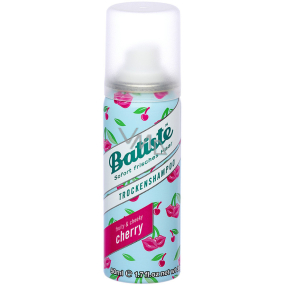 Batiste Fruity & Cheeky Cherry suchý šampon na vlasy pro objem a lesk 50 ml