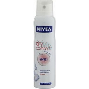 Nivea Dry Comfort antiperspirant deodorant sprej pro ženy 150 ml