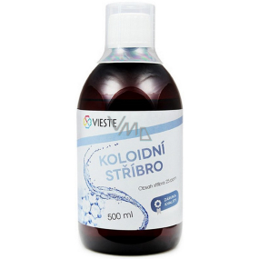 Vieste Koloidní stříbro 25ppm pleťové tonikum 500 ml