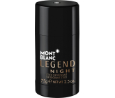 Montblanc Legend Night deodorant stick pro muže 75 g