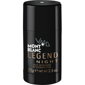 Montblanc Legend Night deodorant stick pro muže 75 g