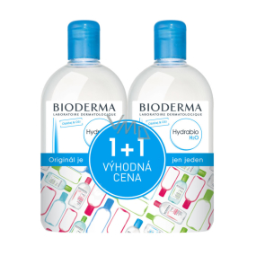 Bioderma Hydrabio H2O zvlhčující micelární voda 2 x 500 ml, duopack