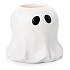 Yankee Candle Halloween Glowing Ghost svícen keramický na čajovou svíčku malý 12 x 12 cm