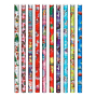 Ditipo Dárkový balicí papír 70 x 200 cm Vánoční Disney Bilý Mickey